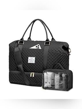 Stylish Weekender Tote Travel Duffle Bag